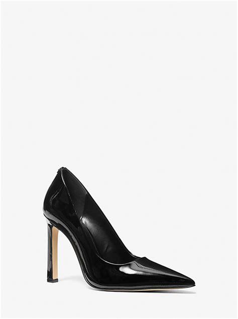 michael kors georgia patent leather pump|amara patent leather pump.